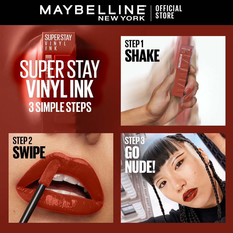 Maybelline New York - Super Stay®Vinyl Ink Longwear Liquid Lipcolor - Lippy