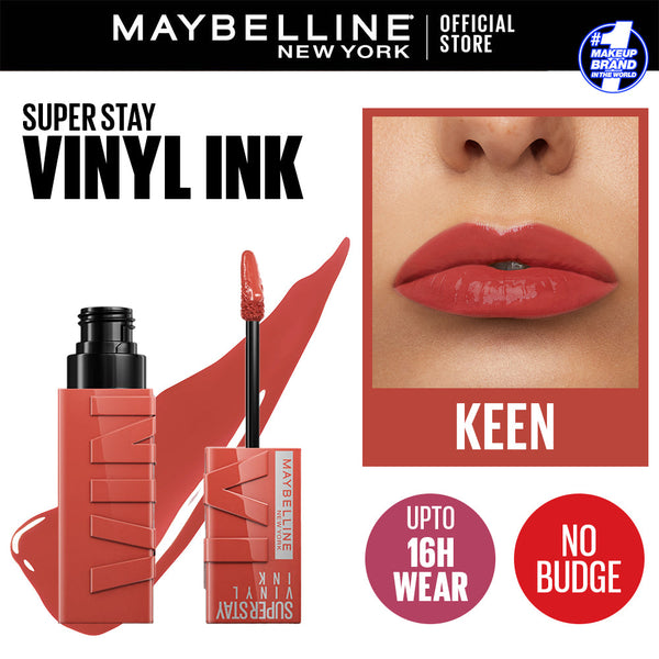 Maybelline New York - Super Stay®Vinyl Ink Longwear Liquid Lipcolor- 125 Keen