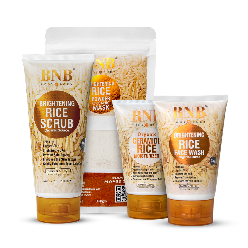 BNB Rice Bliss Bundle (Rice Extract Kit  + Moisturizer)