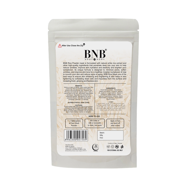 BNB Rice Extract Mask