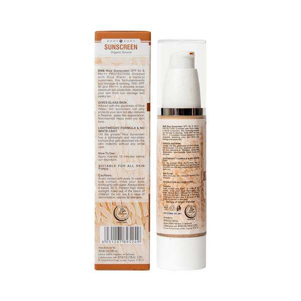 BNB Rice Extract sunscreen Serum