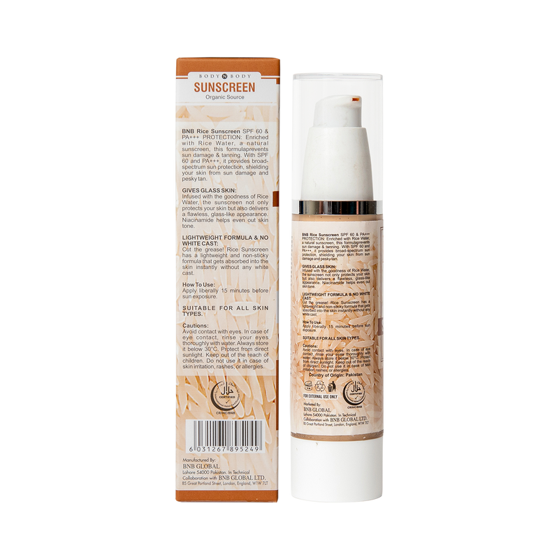 BNB Rice Extract sunscreen Serum